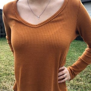 Tan American Eagle Sweater